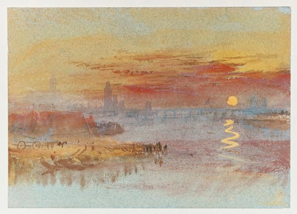 Il tramonto scarlatto, 1830 - London, Tate Britain